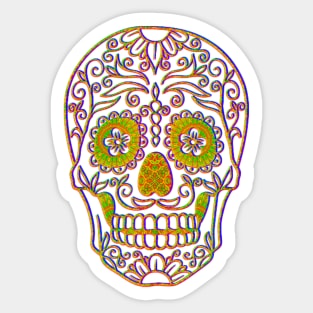 The skull of the Bandit chief Sticker